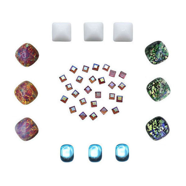 Cabochon, Glassteine, Deko Glassteine, Glasnuggets, Muggelsteine, Schmucksteine, Deko Bastelsteine, Bastelartikel