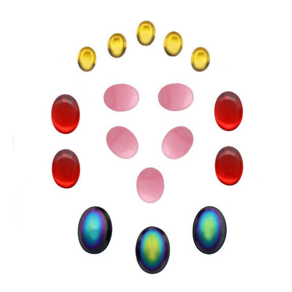 Cabochon, Muggelsteine, Glassteine, Deko Glassteine, Glasnuggets,  Schmucksteine, Deko Bastelsteine, Bastelzubehör