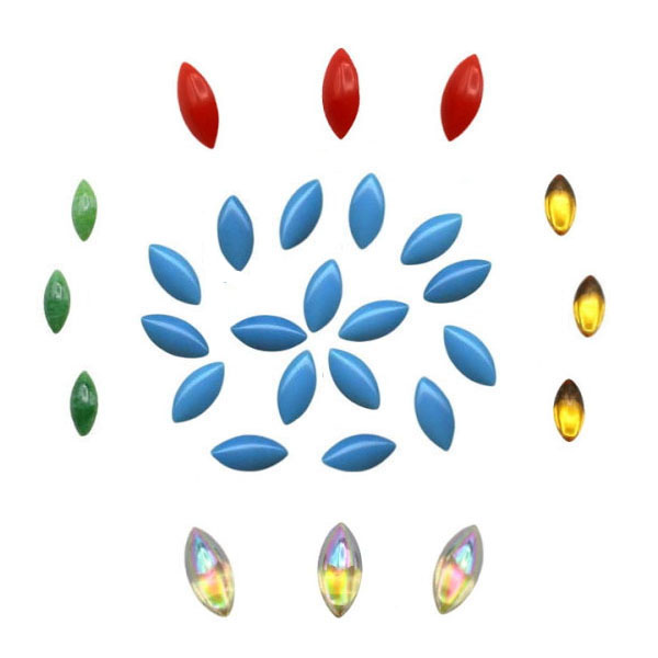 Cabochon, Glassteine, Deko Glassteine, Glasnuggets, Muggelsteine, Schmucksteine, Deko Bastelsteine, Bastelzubehör