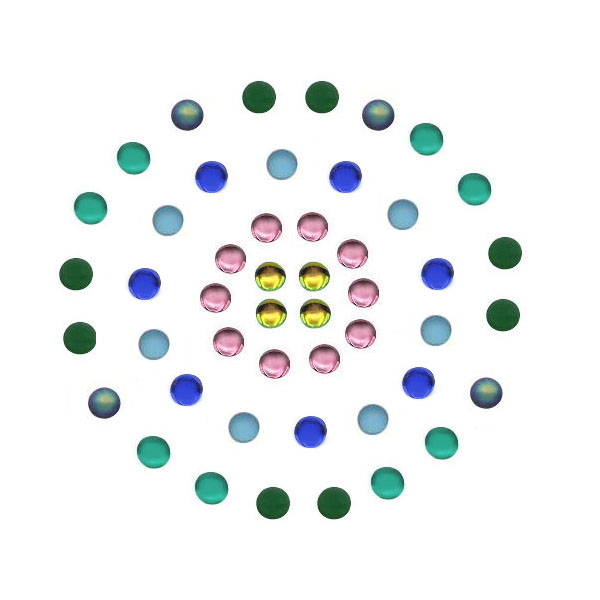 Cabochon, Muggelsteine, Glasnuggets, Glassteine zum Kleben, Schmucksteine, Bastelsteine, Bastelzubehör