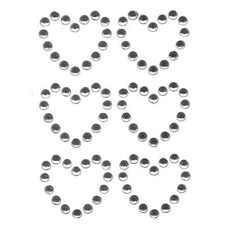 Strasssteine, Selbstklebend, Glassteine Rückseite flach, Glitzersteine, Bastelsteine