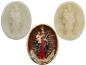 Preview: Wachsmedaillion, Madonna mit Kind, Wachsornament, Wachsbild, Madonna, Zubehör & Material für Klosterarbeiten