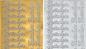 Preview: Konturensticker "Gutschein" Bastelsticker Schriftzug, Stickerbogen Schriftzug, Bastelsticker, Klebe Sticker, Konturen–Sticker, Ziersticker, Klebesticker, Foliensticker, Aufkleber, Bastelzubehör