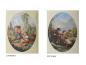 Preview: Seidenbild lose, Seidenbild "4 Jahreszeiten", Seidenbild, Seidenbild oval bombiert, Klosterarbeiten Zubehör, Vintage Seidenbilder Barock Motive, Seidenbild bedruckt, Seidenstoff bedruckt, Deko-Seidenbild, Bastelartikel, Handarbeiten