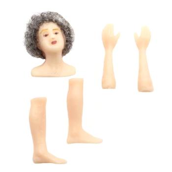 Preview: Wachskopf, Krippenfiguren, Krippenfigurenkopf, Wachs Engelkopf, Dekoration, Bastelartikel