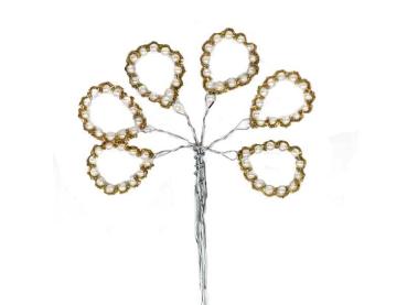 Bouillonblume, Bouillon-Blumen, Bouillondrahtblumen, Drahtblume, Bouillonblüte, Klosterarbeiten, Bastelartikel, Bastelmaterial, Dekomaterial