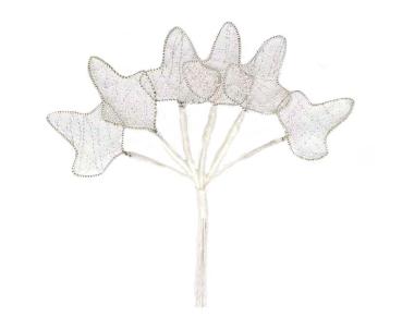 Bouillonblume, Perldrahtblatt, Perldraht-Efeublatt, Bouillon-Blumen, Bouillondrahtblumen, Drahtblume, Bouillonblüte, Klosterarbeiten, Bastelartikel, Bastelmaterial, Dekomaterial