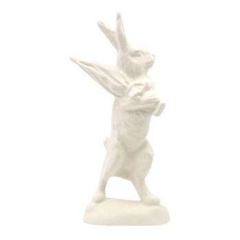 Preview: Papiermaché Deko Hasen, Deko Hasen Papiermachee, Osterhasen, Wanderhase, Hasenpaar, Frühling, Ostern, Dekoration, Deko Figuren, Pappmache Hase, Oster-Deko, nostaliger Osterschmuck, Klosterarbeit, Bastelartikel, Dekoration