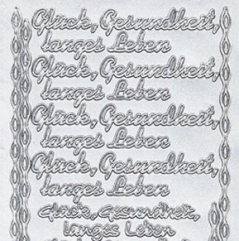 Konturensticker Schriftzug, Bastelsticker Schriftzug, Stickerbogen Schriftzug, Bastelsticker, Klebe Sticker, Konturen–Sticker, Ziersticker, Klebesticker, Foliensticker, Aufkleber, Bastelzubehör