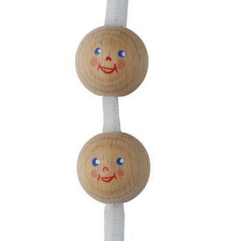 Holzkopf Nikolausgesicht