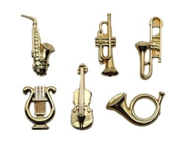 Mini Musikinstrumente, Mini Deko Instrumente, Dekoelement, Puppenhaus Miniaturen, Weihnachtsdeko, Christbaumschmuck, Tischdeko Instrumente, Bastel- und Dekorartikel