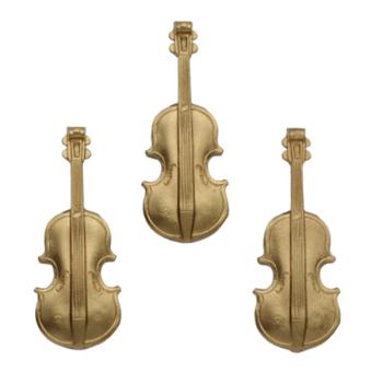 Mini Geige, Miniatur Deko Geige, Musikinstrumente, Deko–Instrumente, kleine Instrumente, kleine Musik-Instrumente, Puppenhaus Dekoration, Bastelartikel, Dekoartikel