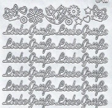 Konturensticker Schriftzug, Bastelsticker Schriftzug, Stickerbogen Schriftzug, Bastelsticker, Klebe Sticker, Konturen–Sticker, Ziersticker, Klebesticker, Foliensticker, Aufkleber, Bastelzubehör