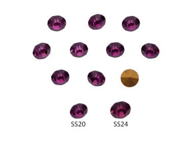 Strasssteine, Swarovski® Kristall, Chaton, zum Einfassen, zum Einkleben, Glassteine, Strass-Steine, Schmucksteine, Bastelsteine