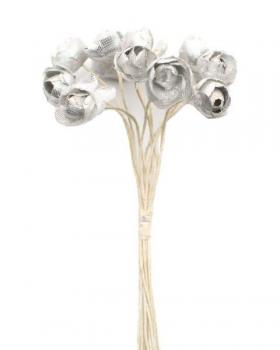 Deko Mini Rosenblüten, Kunstblumen, Seidenblumen, Floristik Zubehör, Bastelartikel