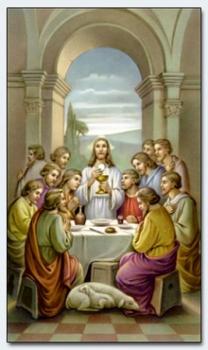 Heiligenbildchen Abendmahl, Heiligenbilder