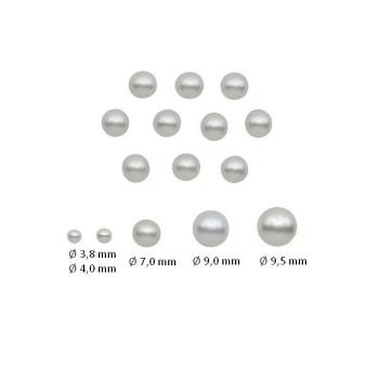 Cabochon Rund, Muggelsteine, Glasnuggets, Halbperlen, Glassteine, Cabochons, Klebesteine, Bastelsteine, Bastelzubehör