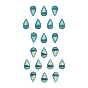 Cabochons "Tropfen", Cabochonsteine, Cabochon Steine, Glas Cabochon, Tropfen Cabochon, tropfenförmige Cabochons, Muggelsteine, Glasdekosteine, Bastelsteine, Bastelzubehör