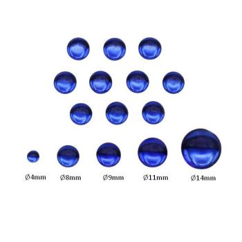 Cabochon Rund, Muggelsteine, Glasnuggets, Halbperlen, Glassteine, Cabochons, Klebesteine, Bastelsteine, Bastelzubehör