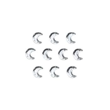 Strasssteine, Halbmond, Strasssteine-Hotfix, Accessoires Textilien, Glas-Strasssteine, Bastelsteine, Glitzersteine, Ziersteine, Glassteine, Dekosteine, Bastelzubehör