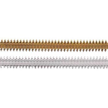 Metallzierbänder, Messingzierbänder, Galarien, Kupfer, Verzinnt, Messingzierband, Metallzierband, Messingstreifen, Metallband, Messing-Galerie, Galerie-Muster, Galerie-Band, Beschlagteile, Schmuckherstellung, Messingzubehör, Modellbau, Dekoration, Bastela