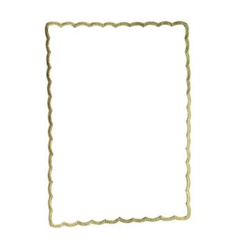 Zierornament, Rahmen, Dresdner Pappe, Prägeartikel, Bastelmaterial