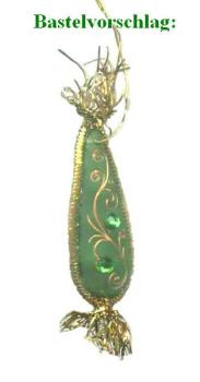 Deko Anhänger, Tropfen Mix, Christbaumschmuck, Federbäumchen Zubehör, Weihnachtsdeko, Glas Anhänger, Bastelartikel