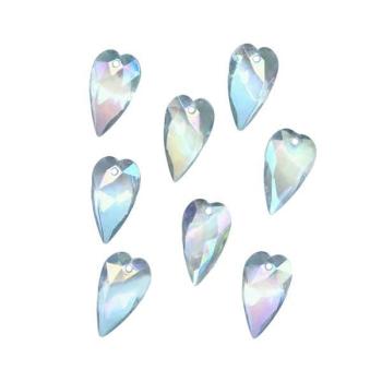 Acrylglas Herz kristall AB