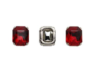 Schmuckstein gefasst, Acryl Strasssteine, Aufnähsteine, Glitzerstein, Bastelsteine, Strasssteine, Strass-Steine zum Aufnähen