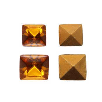 chmucksteine Quadratisch, Strasssteine zum Einfassen, zum Einkleben, Deko Strasssteine, Glassteine, Glitzersteine, Bastelsteine