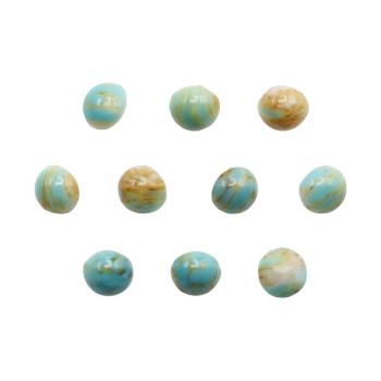 Muggelsteine, Cabochon Rund, Glasnuggets, Halbperlen, Glassteine, Cabochons, Klebesteine, Bastelsteine, Bastelzubehör