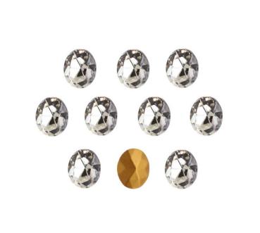 Strasssteine, Swarovski® Kristalle, Strass-Steine zum Einfassen, Strasssteine zum Einkleben, Glitzersteine, Bastelsteine, Schmucksteine, Deko-Strasssteine