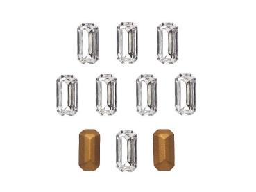 Strasssteine, Swarovski® Kristalle, Strass-Steine zum Einfassen, Strasssteine zum Einkleben, Glitzersteine, Bastelsteine, Schmucksteine, Deko-Strasssteine
