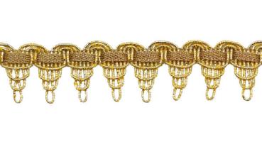 Brokatborten, Brokat Borte, Posamentenborte, Zierborten, Bastelartikel