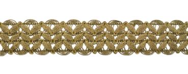 Brokatborten, Brokat Borte, Posamentenborte, Zierborten, Bastelartikel