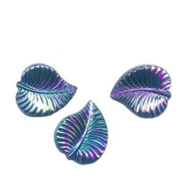 Strasssteine, Blattform, Strass Glittersteine, Strass-Steine, Glassteine, Schmucksteine, Bastelsteine