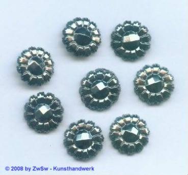 Strasssteine, Blütenform, Strass Glittersteine, Strass-Steine, Glassteine, Schmucksteine, Bastelsteine