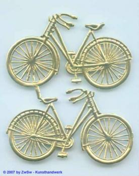 Dresdner Ornamente, Fahrrad, Dresdner Pappe, Prägeartikel