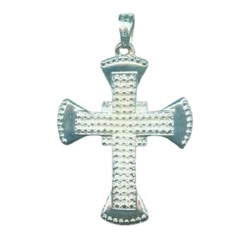 Metallzierteil Kreuz