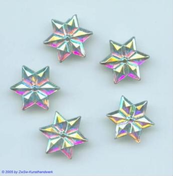 Strasssteine Sterne, Schmucksteine, Ziersteine, Glassteine, Bastelsteine, Dekosteine, Weihnachtensdeko