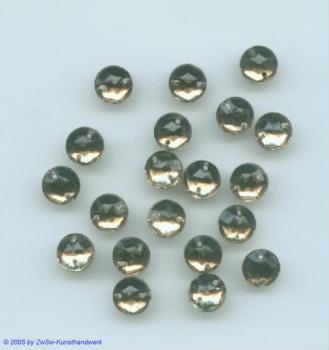 Strasssteine, Aufnähsteine, Rund,Strass-Steine zum Nähen, Glassteine, Schmucksteine, Glitzersteine, Bastelsteine, Bastelartikel