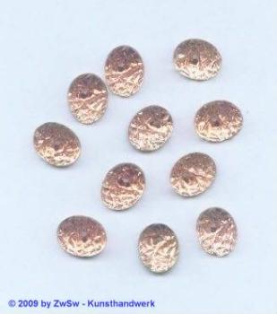 Strasssteine, Oval mit Prägung, Glassteine, Schmucksteine, Glitzersteine, Bastelsteine
