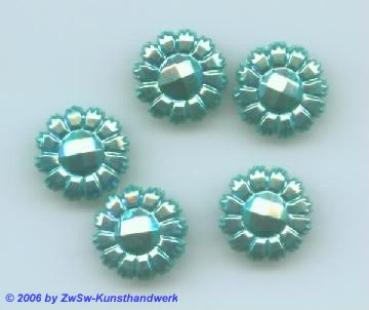 Strasssteine, Blütenform, Strass Glittersteine, Strass-Steine, Glassteine, Schmucksteine, Bastelsteine