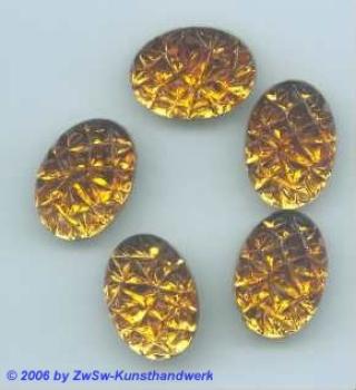 Strasssteine, Oval mit Prägung, Glassteine, Schmucksteine, Glitzersteine, Bastelsteine