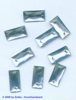 Aufnähsteine, Strasssteine Rechteck, Annähsteine, Strass Ziersteine, Glitzersteine, Schmucksteine, Dekosteine, Bastelsteine, Bastelzubehör