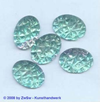 Strasssteine, Oval mit Prägung, Glassteine, Schmucksteine, Glitzersteine, Bastelsteine