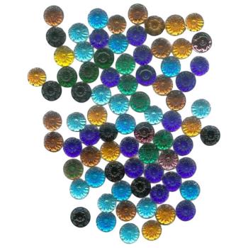 Strasssteine, Glassteine farbig, Schmucksteine, Bastelmaterial