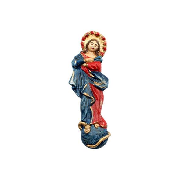 Wachsmedaillon, Madonna mit Kind, Wachsornament, Wachsbild, Madonna, Zubehör & Material für Klosterarbeiten