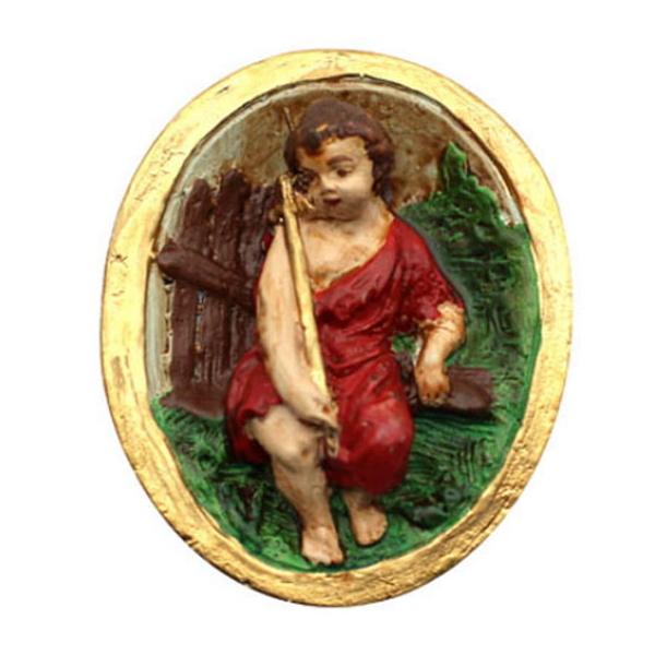 Wachsornament, Wachsrelief, Wachsmedaillon, Zubehör Klosterarbeiten