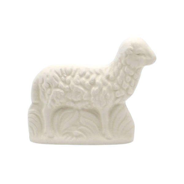 Lamm, Papiermaché, Schaf, Pappmache, Oster-Deko, nostaliger Osterschmuck, Klosterarbeit, Bastelartikel, Dekoration